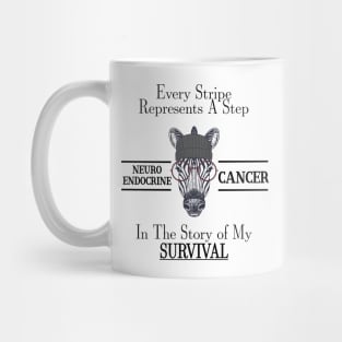 Neuroendocrine Cancer Zebra Mug